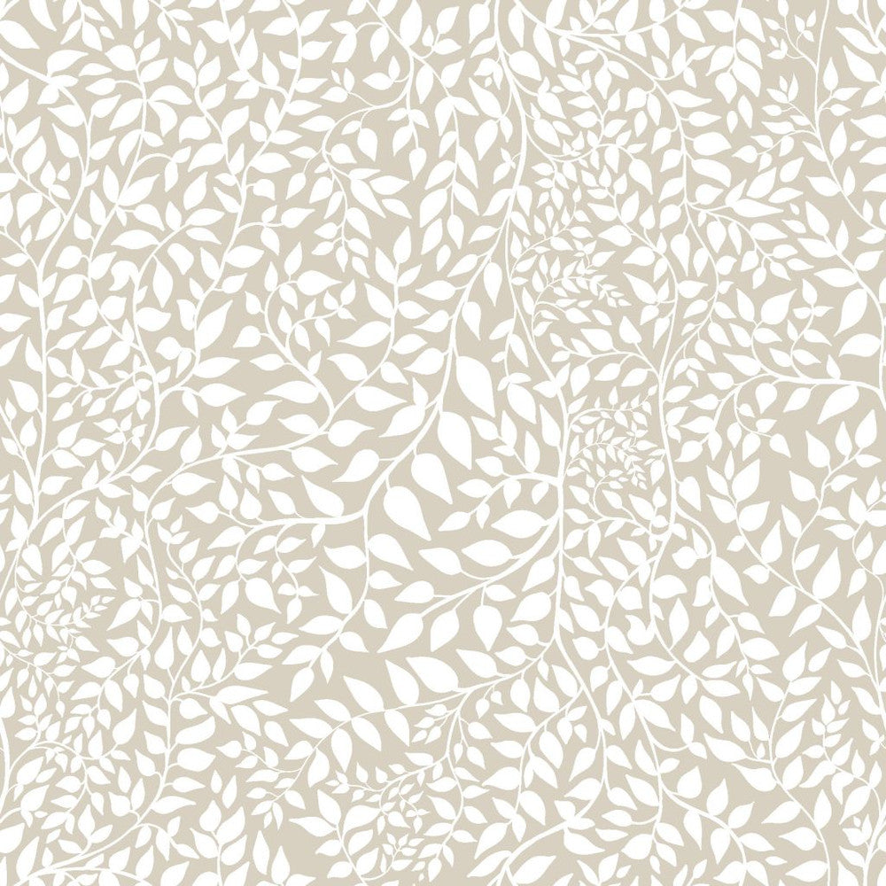 Leafy Reversal Linen by RM CoCo Fabric