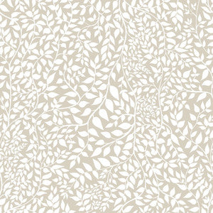 Leafy Reversal Linen by RM CoCo Fabric