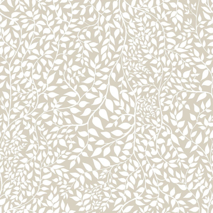 Leafy Reversal Linen by RM CoCo Fabric