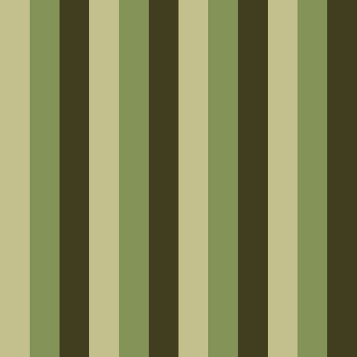 Oakwood Hall Stripe Basil by RM CoCo Fabric
