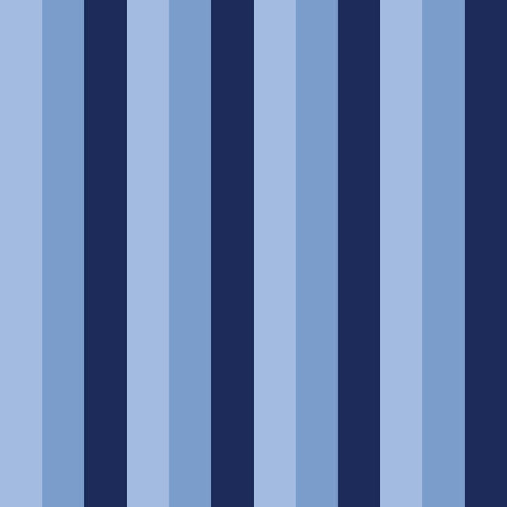Oakwood Hall Stripe Blue Bell by RM CoCo Fabric