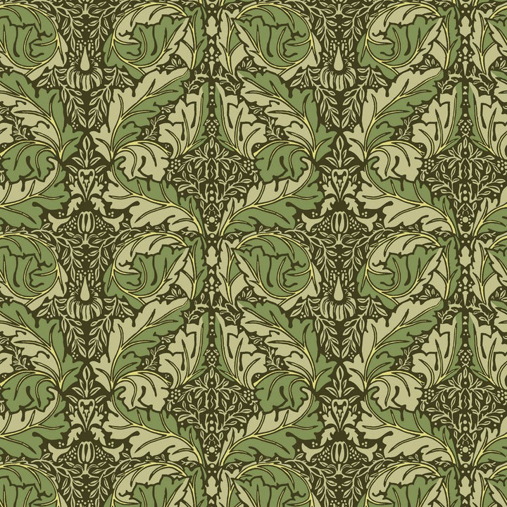 Oakwood Hall Basil by RM CoCo Fabric