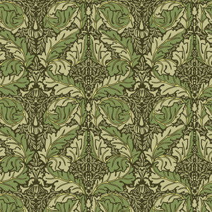 Oakwood Hall Basil by RM CoCo Fabric