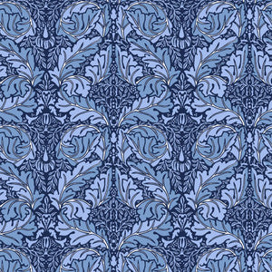 Oakwood Hall Blue Bell by RM CoCo Fabric