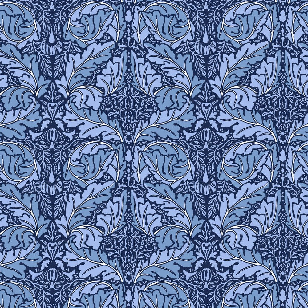 Oakwood Hall Blue Bell by RM CoCo Fabric