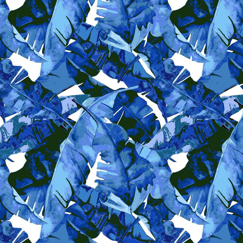 Top Banana Blue Lagoon by RM CoCo Fabric