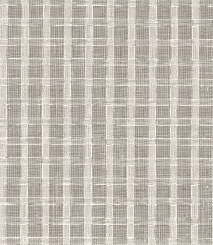 Borealis Check Champagne 16611 by Schumacher Fabric - 67% Polyester, 33% Cotton - Horizontal: 1.25 and Vertical: 1.25 118 - Fabric Carolina -