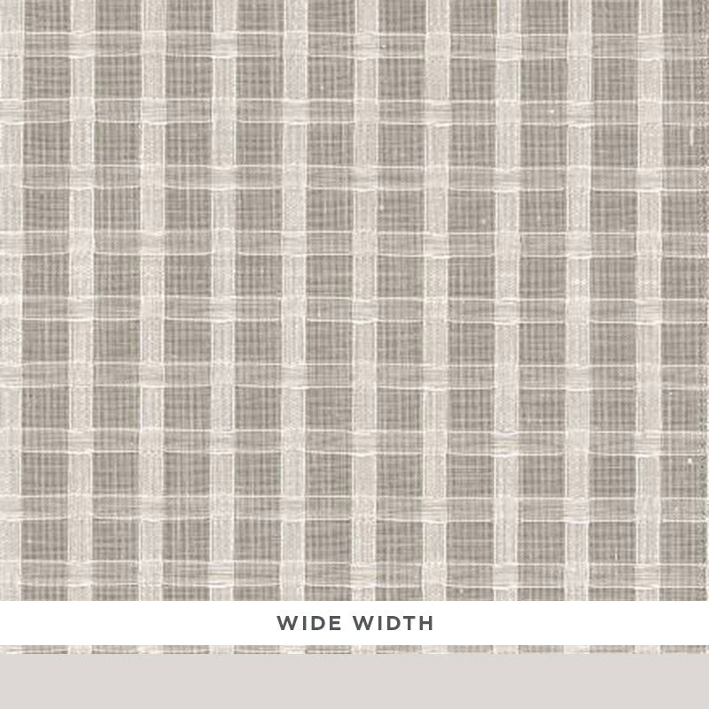 Borealis Check Champagne 16611 by Schumacher Fabric FIRENZE / SHEERS POLYESTER 67% COTTON 33% FRANCE </p><p>Repeat: Horizontal: 1 1/4" (3CM) and Vertical: 1 1/4" (3CM) 118 - Fabric Carolina -