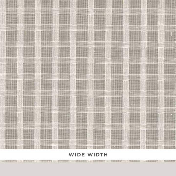 Borealis Check Champagne 16611 by Schumacher Fabric FIRENZE / SHEERS POLYESTER 67% COTTON 33% FRANCE </p><p>Repeat: Horizontal: 1 1/4" (3CM) and Vertical: 1 1/4" (3CM) 118 - Fabric Carolina -