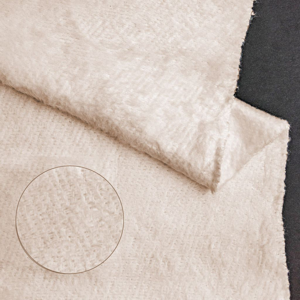 RM Designer Bump Cloth Natural by RM CoCo Fabric