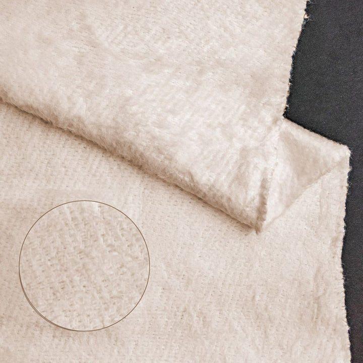 RM Designer Bump Cloth Natural by RM CoCo Fabric