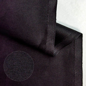 RM Designer Deluxe Cotton Sateen Black by RM CoCo Fabric