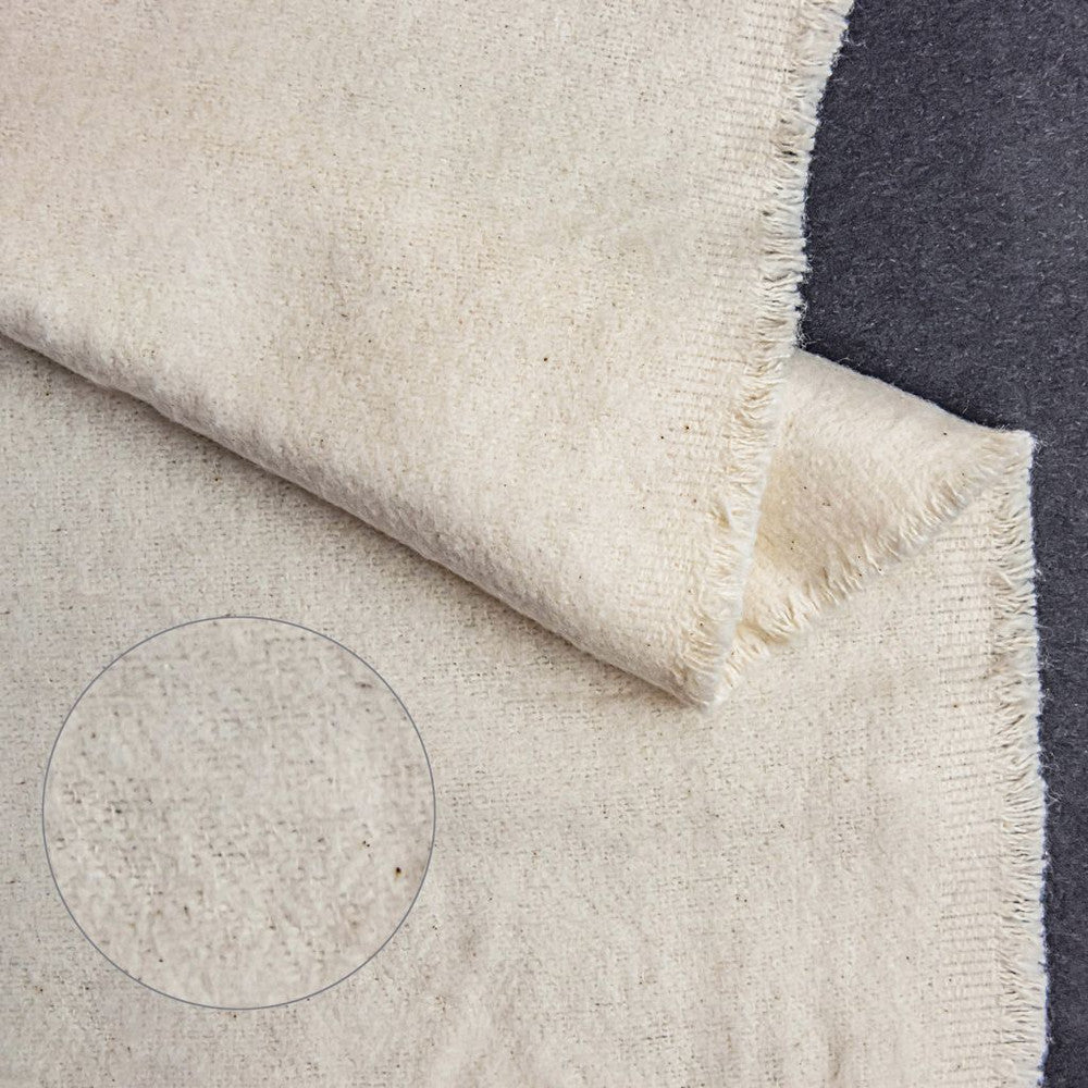 RM Designer English Domette Natural by RM CoCo Fabric