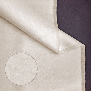 RM Designer Interlined Sateen Pale Ivory - REQUIRES SFA - SWATCHES 32 & 33 SWAPPED IN BOOK by RM CoCo Fabric