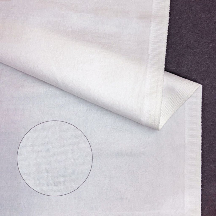 RM Designer Napped Sateen White by RM CoCo Fabric
