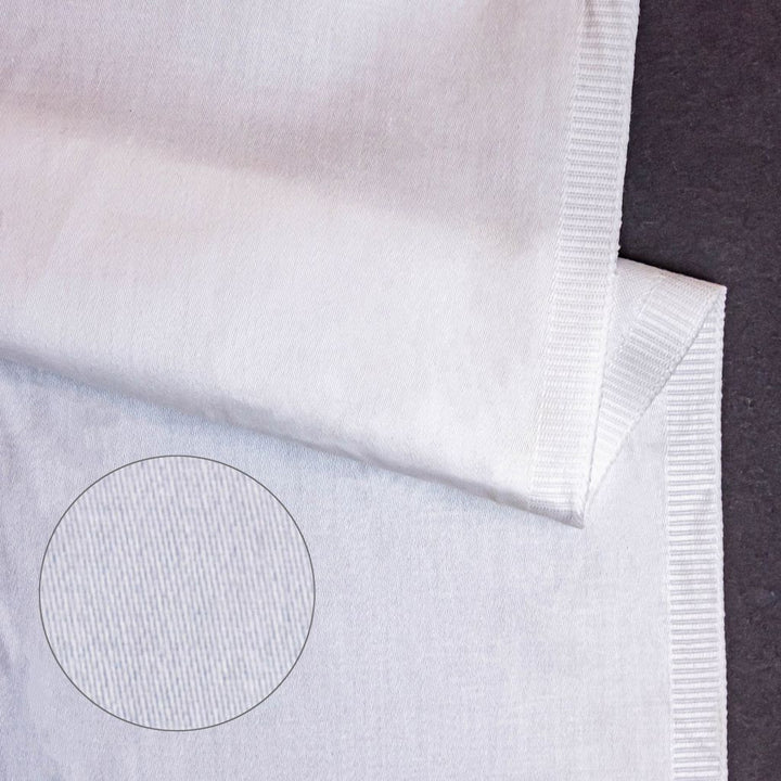 RM Designer Recycled Royal Satin White by RM CoCo Fabric