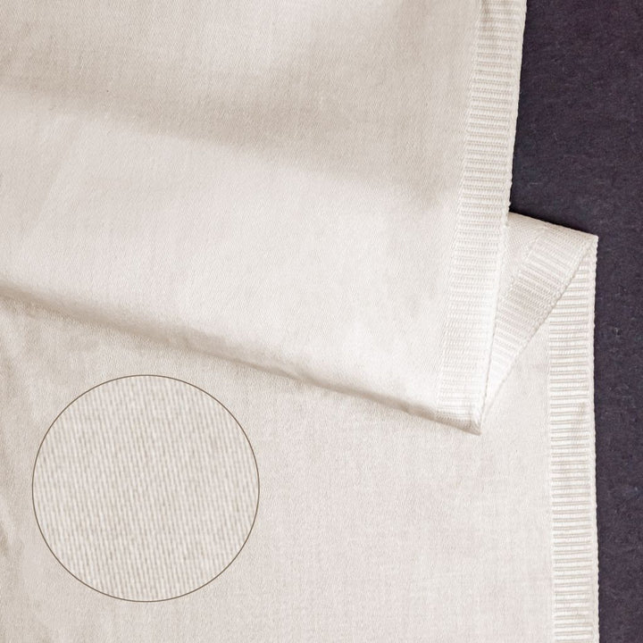 RM Designer Recycled Royal Satin Pale Ivory by RM CoCo Fabric RM COCO Designer Linings 52% Cotton 48% Polyester See Sample 0 Horizontal: 0 and Vertical: 0 54 - Fabric Carolina -