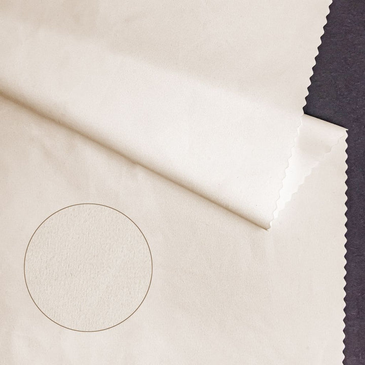 RM Designer Thermafoam 1 Pass Non-FR Thermal Pale Ivory by RM CoCo Fabric RM COCO Designer Linings 100% Polyester Microfiber See Sample 0 Horizontal: 0 and Vertical: 0 55 - Fabric Carolina -