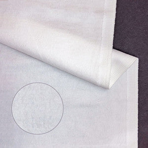 RM Designer Napped Sateen 108" White by RM CoCo Fabric