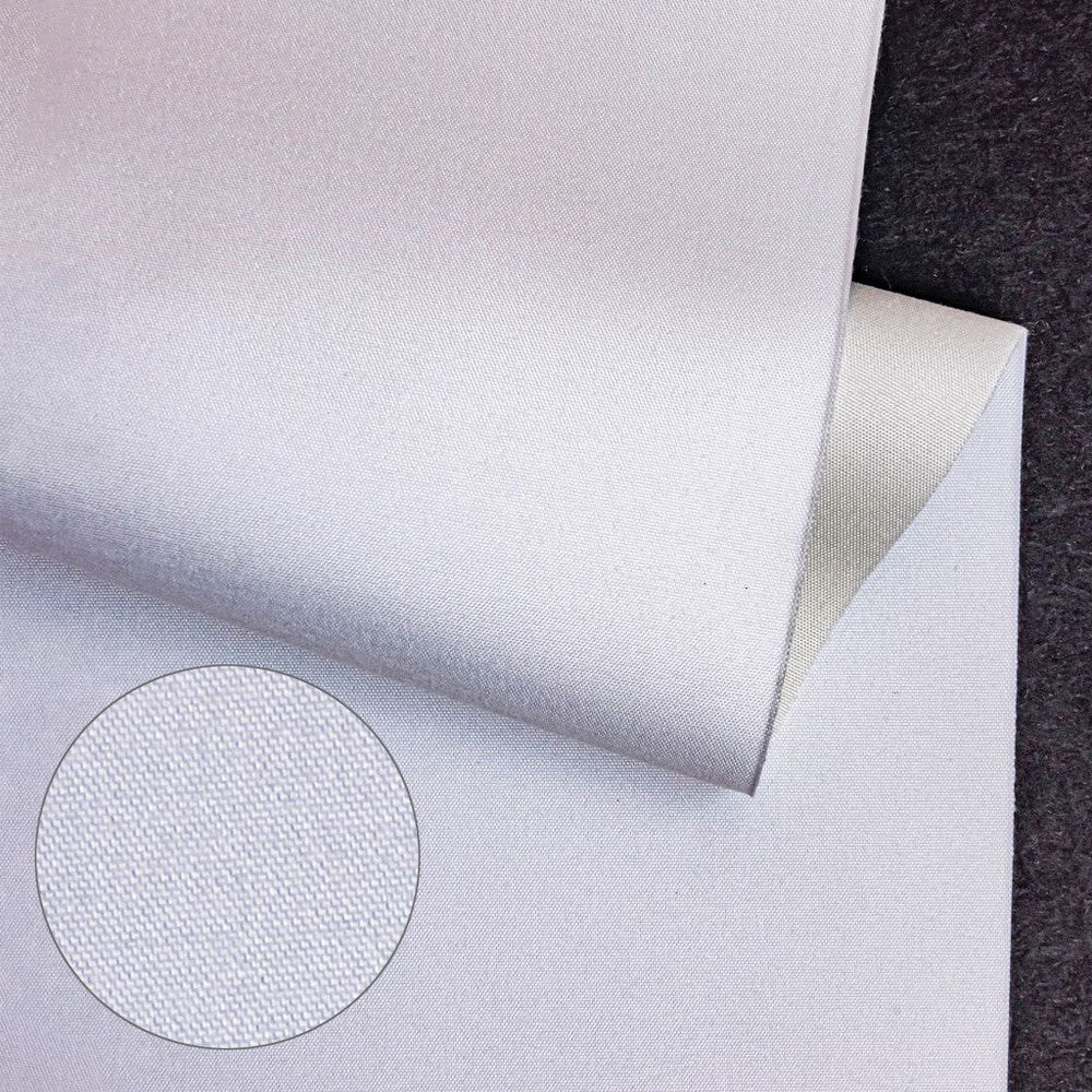 RM Double-Sided Microfiber Non-FR Blackout Ivory-White by RM CoCo Fabric