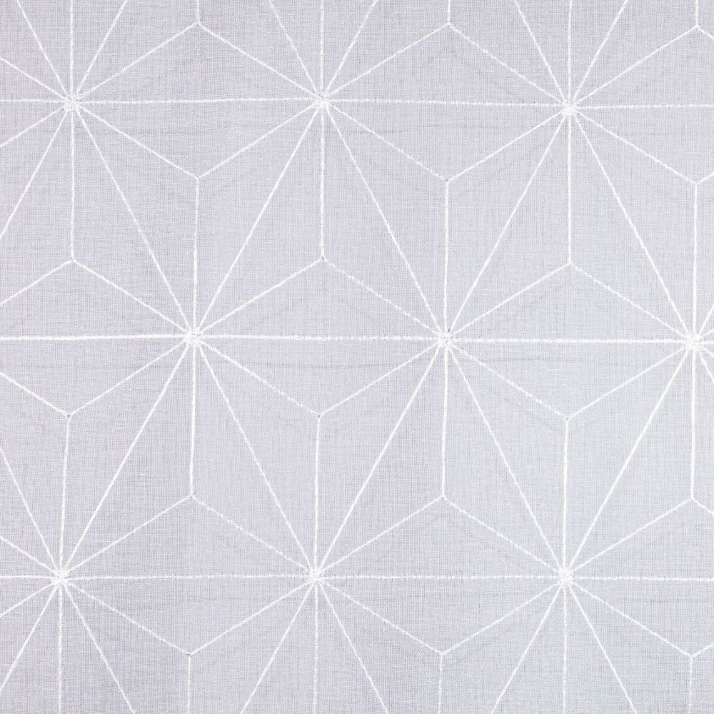 Starglow Snow by RM CoCo Fabric Sheer Perfection 100% Polyester See Sample 0 Horizontal: 3.37 and Vertical: 6.25 59 - Fabric Carolina -