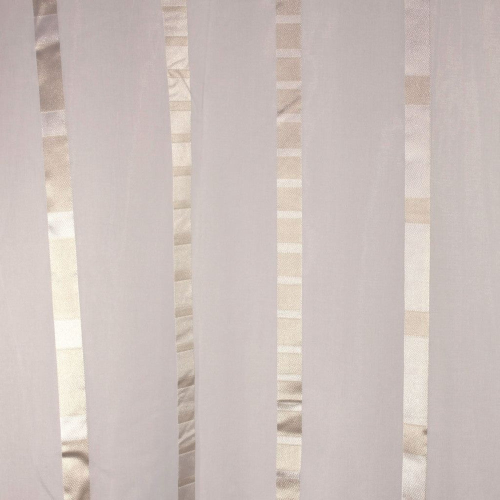 Intermittent Stripe Oatmeal by RM CoCo Fabric Window Dressing II 100% Polyester FR See Sample 0 Horizontal: 13 and Vertical: 2.25 118 - Fabric Carolina -