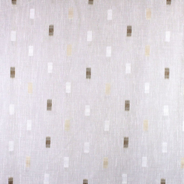 Dashing Check Creme by RM CoCo Fabric