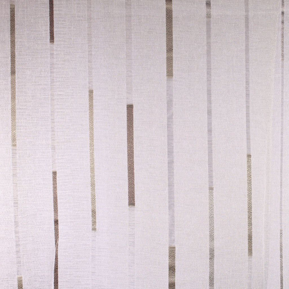Astoria Stripe Latte by RM CoCo Fabric Window Dressing II 100% Polyester FR See Sample 0 Horizontal: 19.11 and Vertical: 15.13 124 - Fabric Carolina -