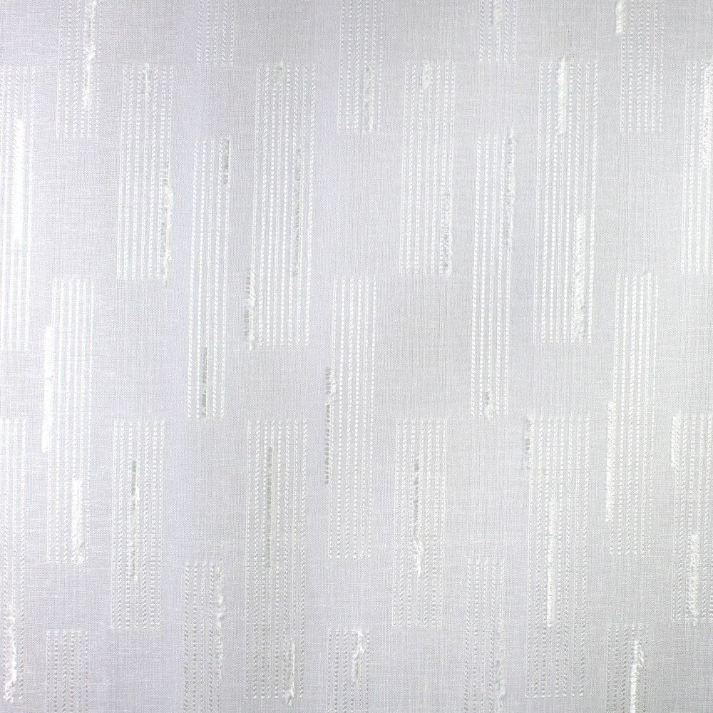 Spritz Stripe Winter White by RM CoCo Fabric