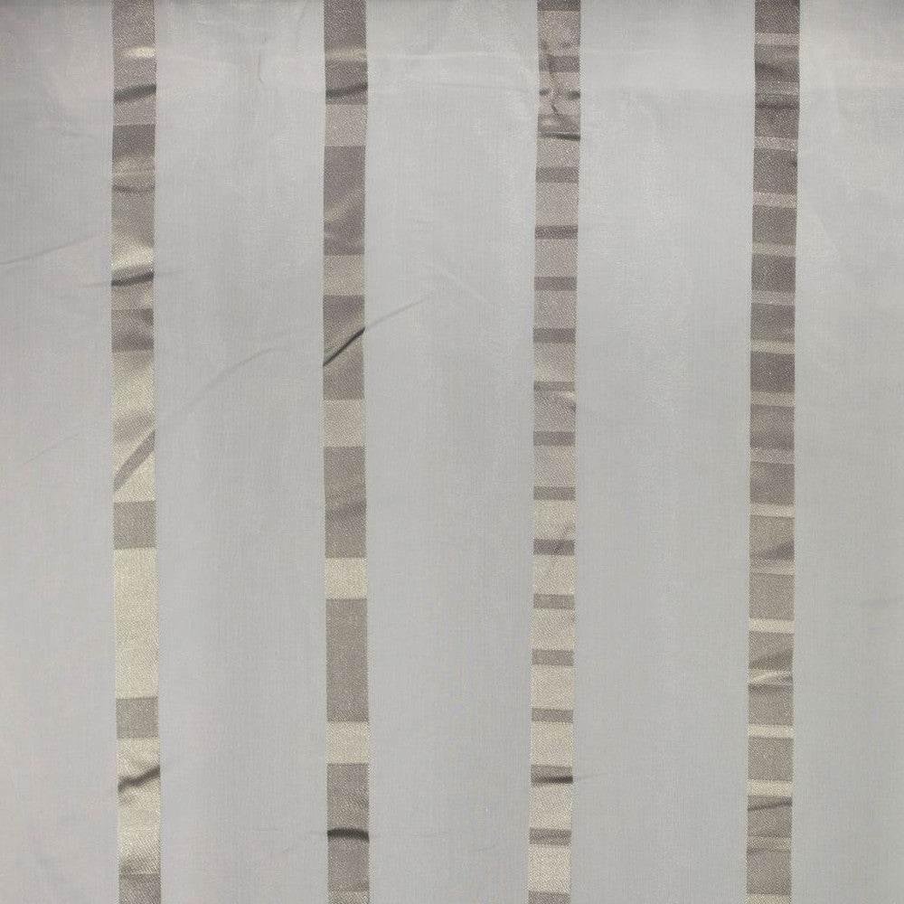 Intermittent Stripe Platinum by RM CoCo Fabric