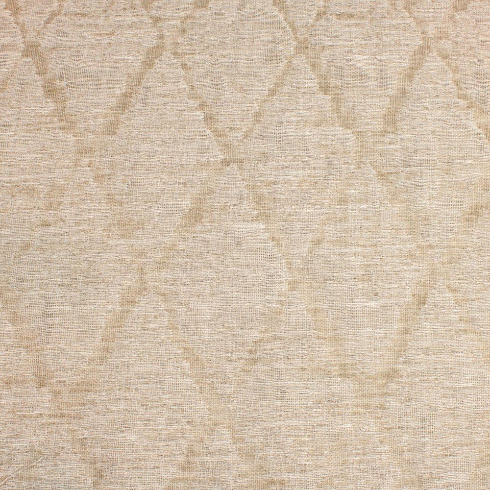 Fronterra Sand Dollar by RM CoCo Fabric Sheer Perfection 66% Polyester 34% Linen See Sample 0 Horizontal: 5.91 and Vertical: 5.41 57 - Fabric Carolina -