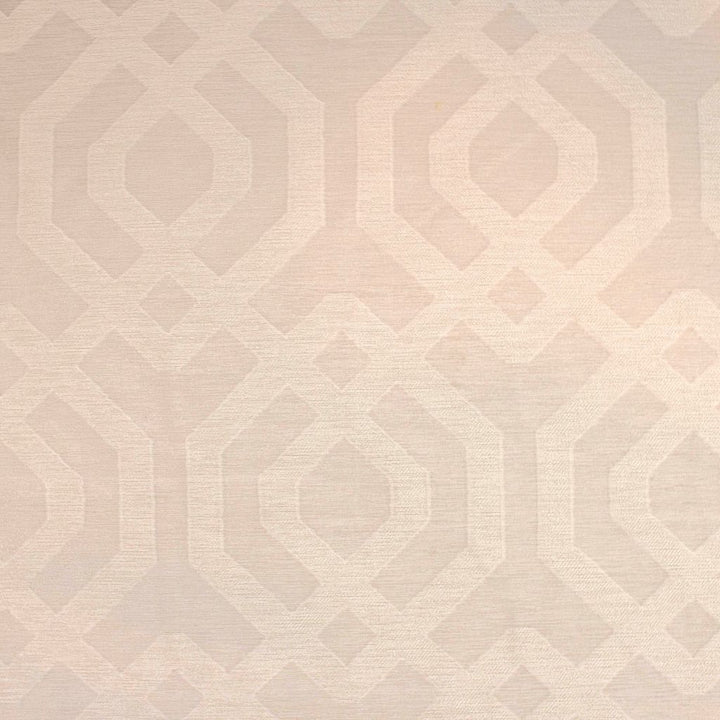 Cierra Fret Travertine by RM CoCo Fabric Sheer Perfection 100% Polyester See Sample 0 Horizontal: 7.28 and Vertical: 13.78 60 - Fabric Carolina -