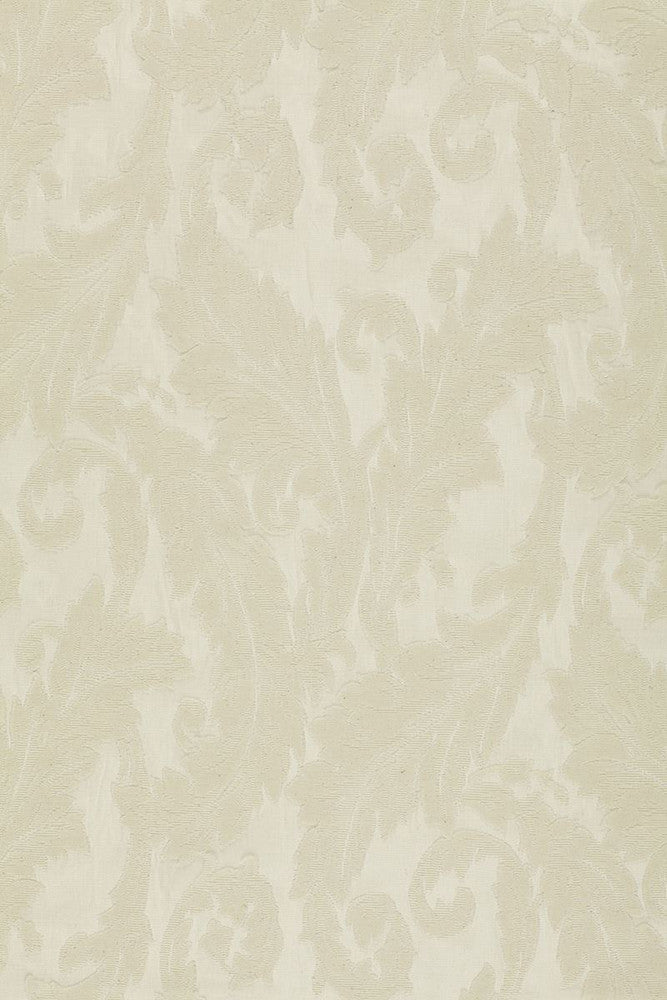 Madras Arabesque Ecru 16671 by Schumacher Fabric - 100% Cotton - Horizontal: 23 and Vertical: 19.75 68.75 - Fabric Carolina -