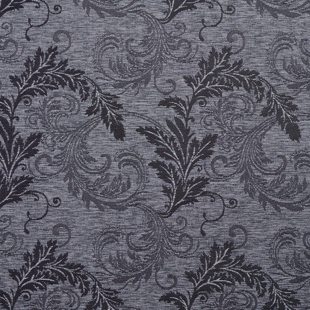 1667 Slate Leaf by Charlotte Fabric Modern Tapestry 100% Woven Polyester Asia Exceeds 200,000 Wyzenbeek Rubs (Heavy Duty) </p><p>Repeat: Horizontal: 14.5" x Vertical: 16" 54 Inches - Fabric Carolina -