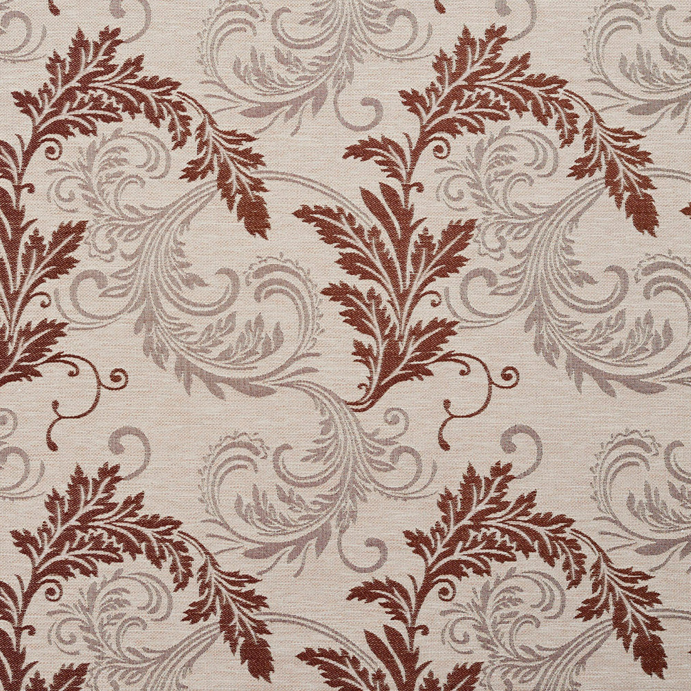 1668 Bisque Leaf by Charlotte Fabric Modern Tapestry 100% Woven Polyester Asia Exceeds 200,000 Wyzenbeek Rubs (Heavy Duty) </p><p>Repeat: Horizontal: 14.5" x Vertical: 16" 54 Inches - Fabric Carolina -