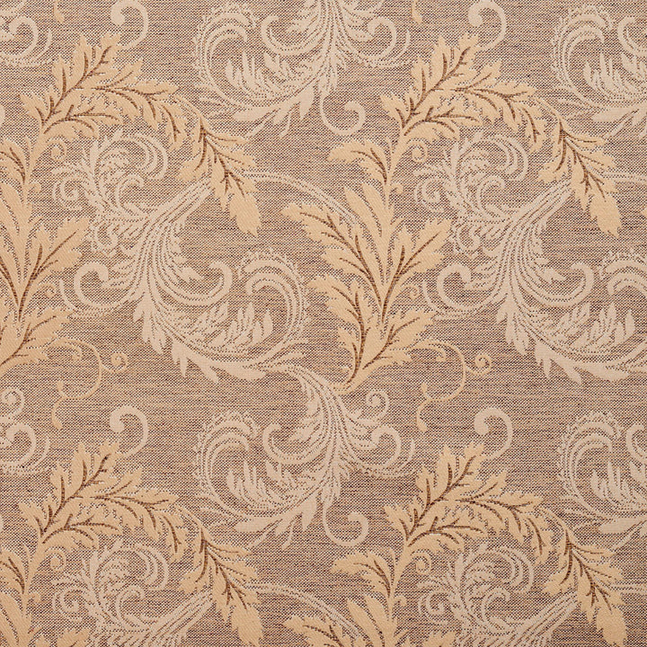 1670 Antique Leaf by Charlotte Fabric Modern Tapestry 100% Woven Polyester Asia Exceeds 200,000 Wyzenbeek Rubs (Heavy Duty) </p><p>Repeat: Horizontal: 14.5" x Vertical: 16" 54 Inches - Fabric Carolina -