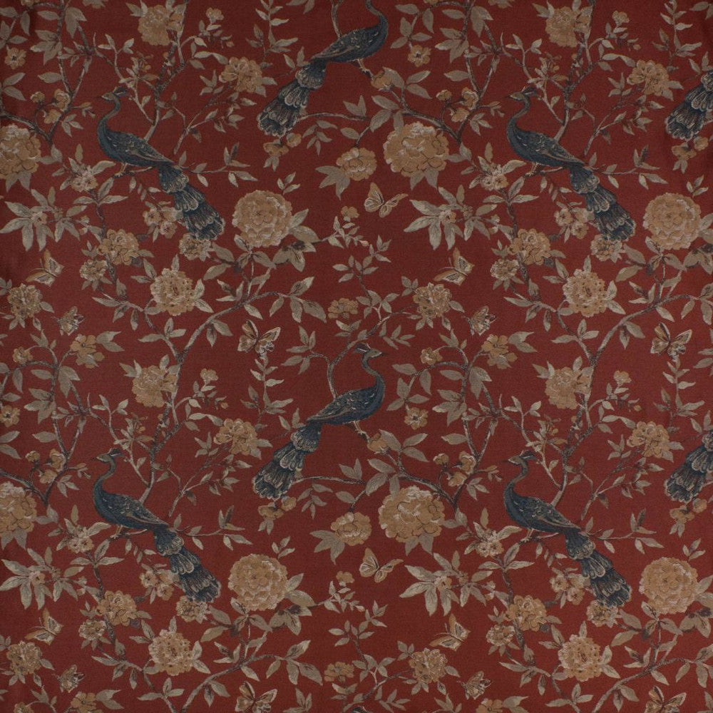 Peony Bird Cinder by RM CoCo Fabric Prive Vol 2 73% Rayon 15% Cotton 12% Nylon See Sample 30000 Horizontal: 2926.5 56  - Fabric Carolina -