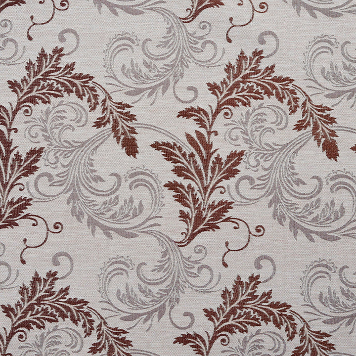 1671 Linen Leaf by Charlotte Fabric Modern Tapestry 100% Woven Polyester Asia Exceeds 200,000 Wyzenbeek Rubs (Heavy Duty) Horizontal: 14.5" x Vertical: 16" 54 Inches - Fabric Carolina -
