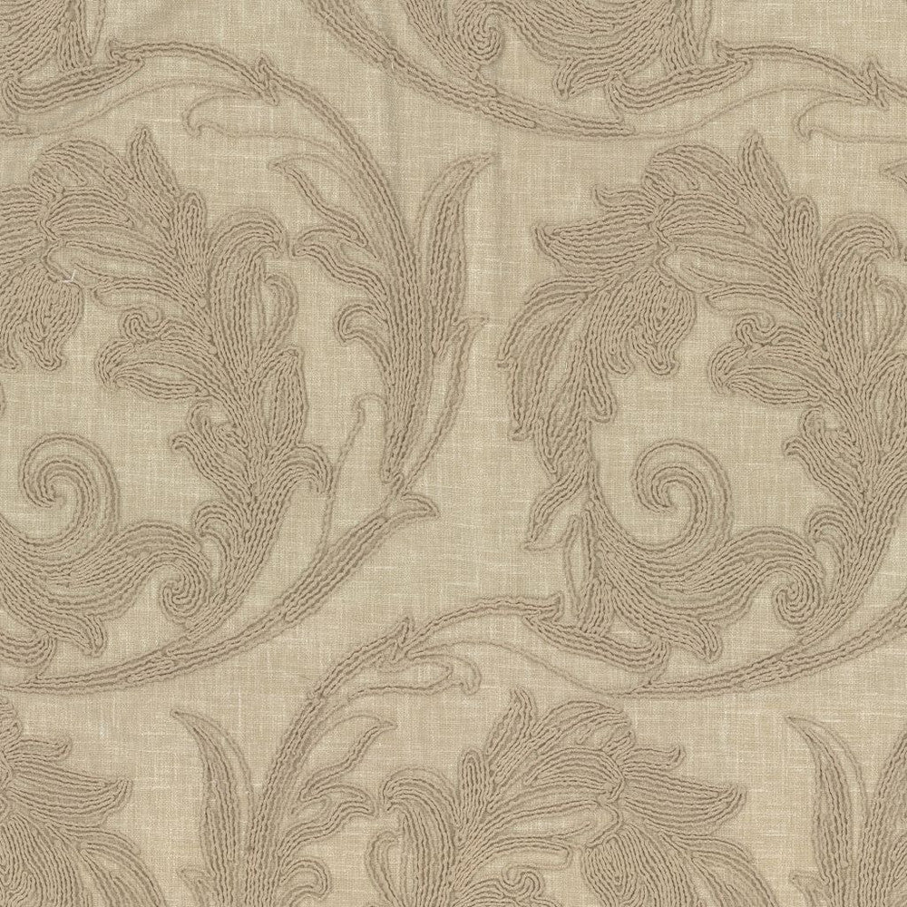 Sutash Beige by RM CoCo Fabric Prive Vol 1 73% Polyester 27% Cotton See Sample 0 Horizontal: 10.2518.88 54  - Fabric Carolina -