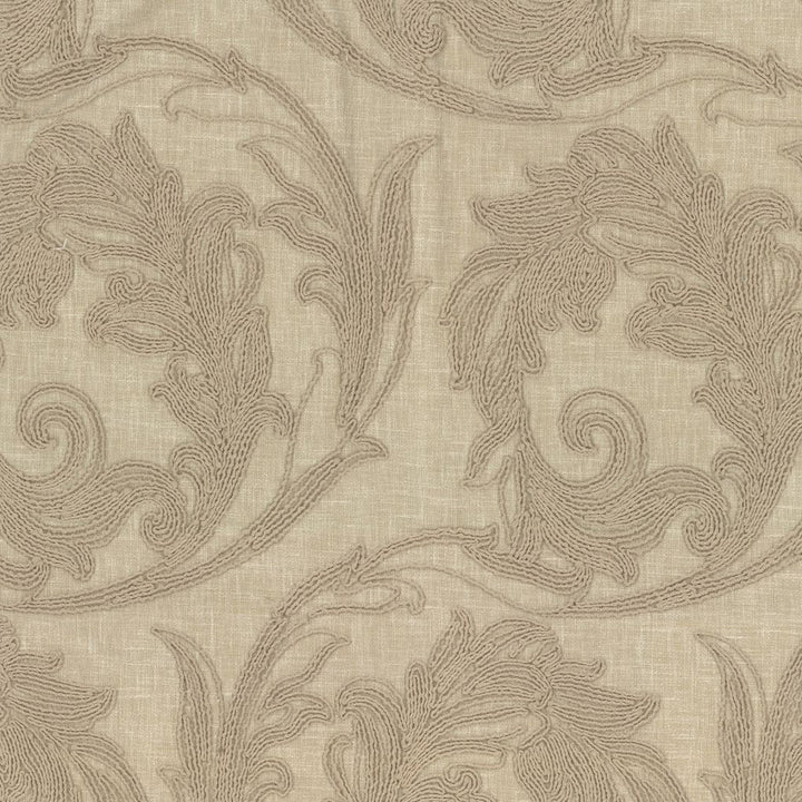 Sutash Beige by RM CoCo Fabric Prive Vol 1 73% Polyester 27% Cotton See Sample 0 Horizontal: 10.25 and Vertical: 18.88 54 - Fabric Carolina -