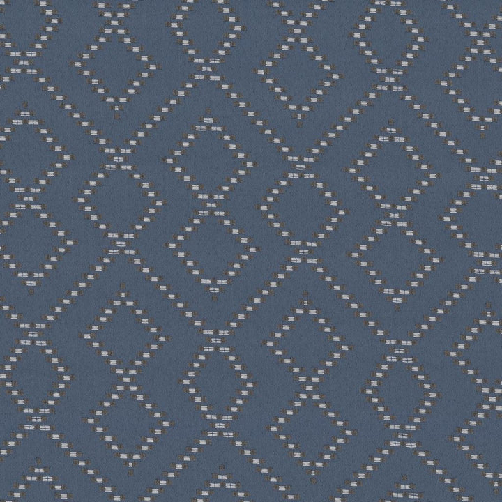 Dashing Trellis Bluestone by RM CoCo Fabric Gemstones II Ice Blue Larimar to Lazuli 74% Recycled Polyester 26 Polyester See Sample 0 Horizontal: 3.15 and Vertical: 5.91 55 - Fabric Carolina -