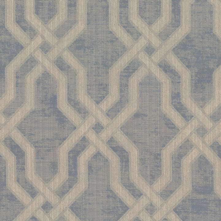 Essex Trellis Stardust by RM CoCo Fabric Gemstones II Ice Blue Larimar to Lazuli 66% Polyester 34% Cotton See Sample 15000 Horizontal: 6.81 and Vertical: 10.75 55 - Fabric Carolina -