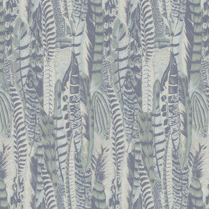 Feather In My Cap Blue Jay by RM CoCo Fabric