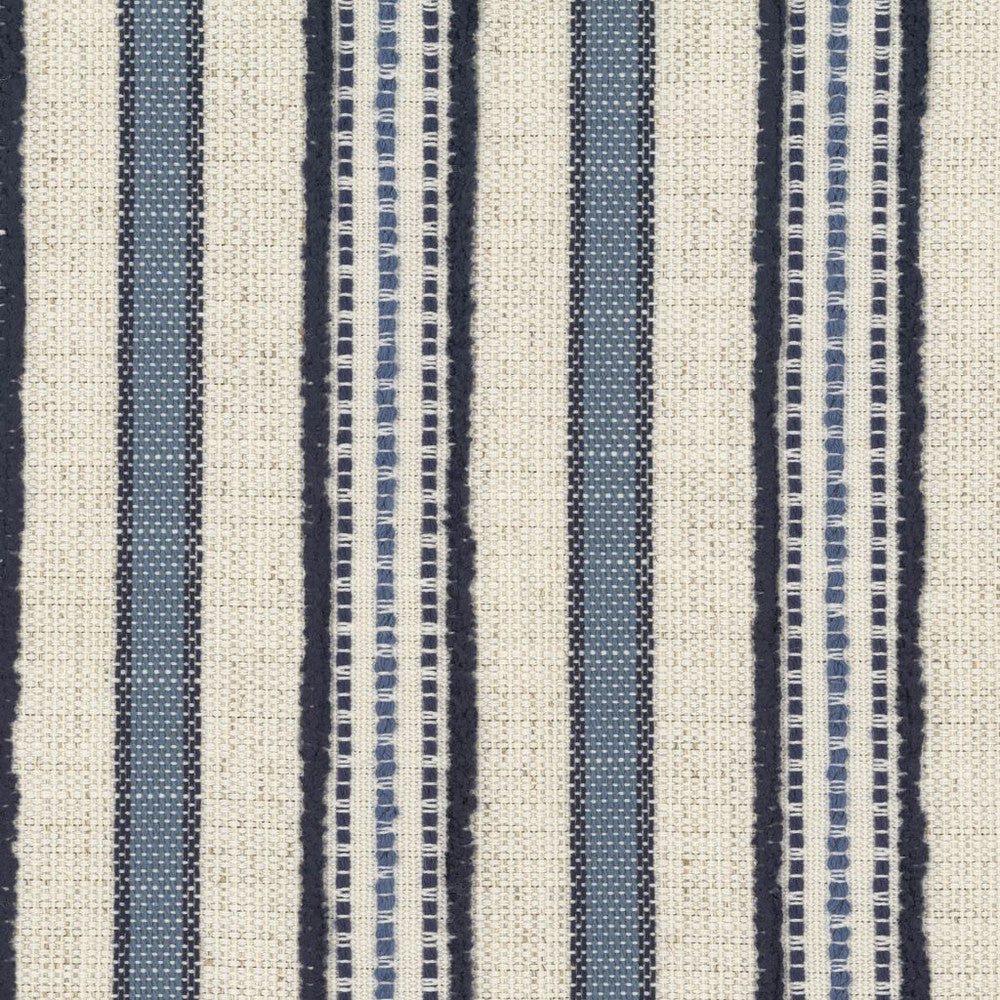 French Laundry Stripe Crypton® Indigo by RM CoCo Fabric Gemstones II Ice Blue Larimar to Lazuli 52.84% Poly 15.95% Cot 15.38% Pre CR Cot 9.64% Ray 3.85% PCR Poly 2.34% Fla See Sample 0 Horizontal: 3.81 and Vertical: 0.5 56 - Fabric Carolina -