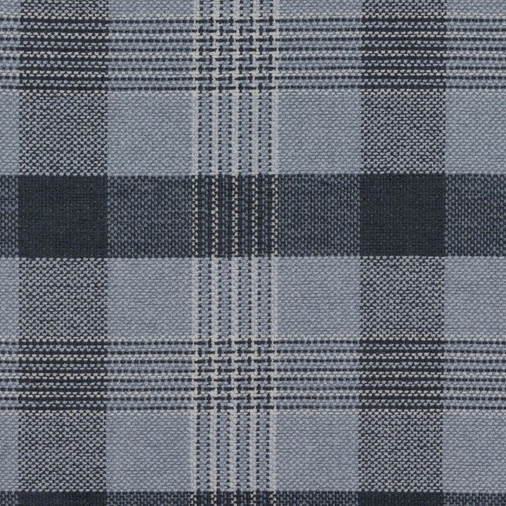 Hartley Check Chambray by RM CoCo Fabric Gemstones II Ice Blue Larimar to Lazuli 100% Polyester See Sample 0 Horizontal: 6.89 and Vertical: 6.69 54 - Fabric Carolina -