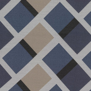 Pathway Trellis Sapphire by RM CoCo Fabric