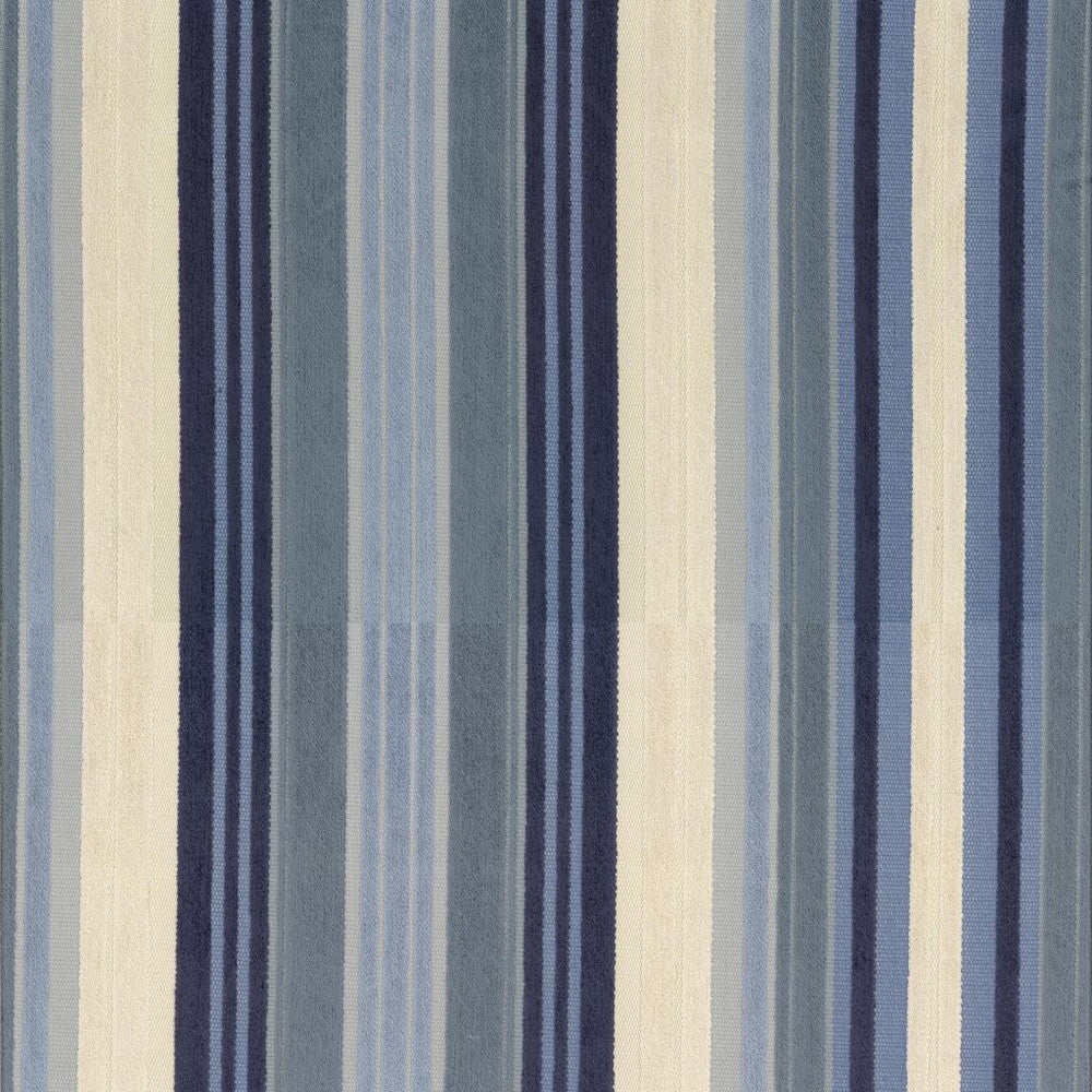 Valentino Stripe Crypton® Admiral by RM CoCo Fabric Gemstones II Ice Blue Larimar to Lazuli 82.7% Rayon 17.30% Polyester See Sample 0 Horizontal: 17.88 and Vertical: 0.12 56 - Fabric Carolina -