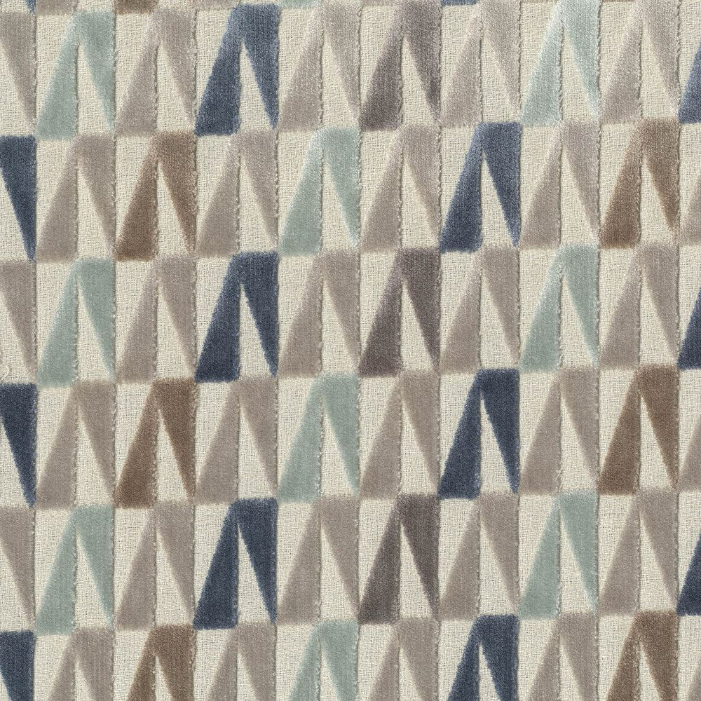 Vertex Blue Bell by RM CoCo Fabric Gemstones II Ice Blue Larimar to Lazuli 57% Spun Viscose 43% Polyester See Sample 28000 Horizontal: 7 and Vertical: 3.5 58 - Fabric Carolina -