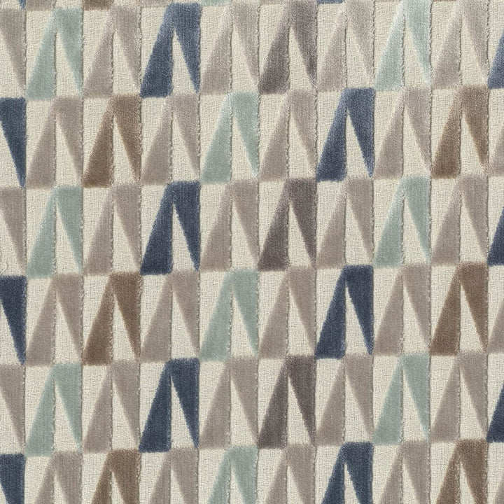 Vertex Blue Bell by RM CoCo Fabric Gemstones II Ice Blue Larimar to Lazuli 57% Spun Viscose 43% Polyester See Sample 28000 Horizontal: 7 and Vertical: 3.5 58 - Fabric Carolina -