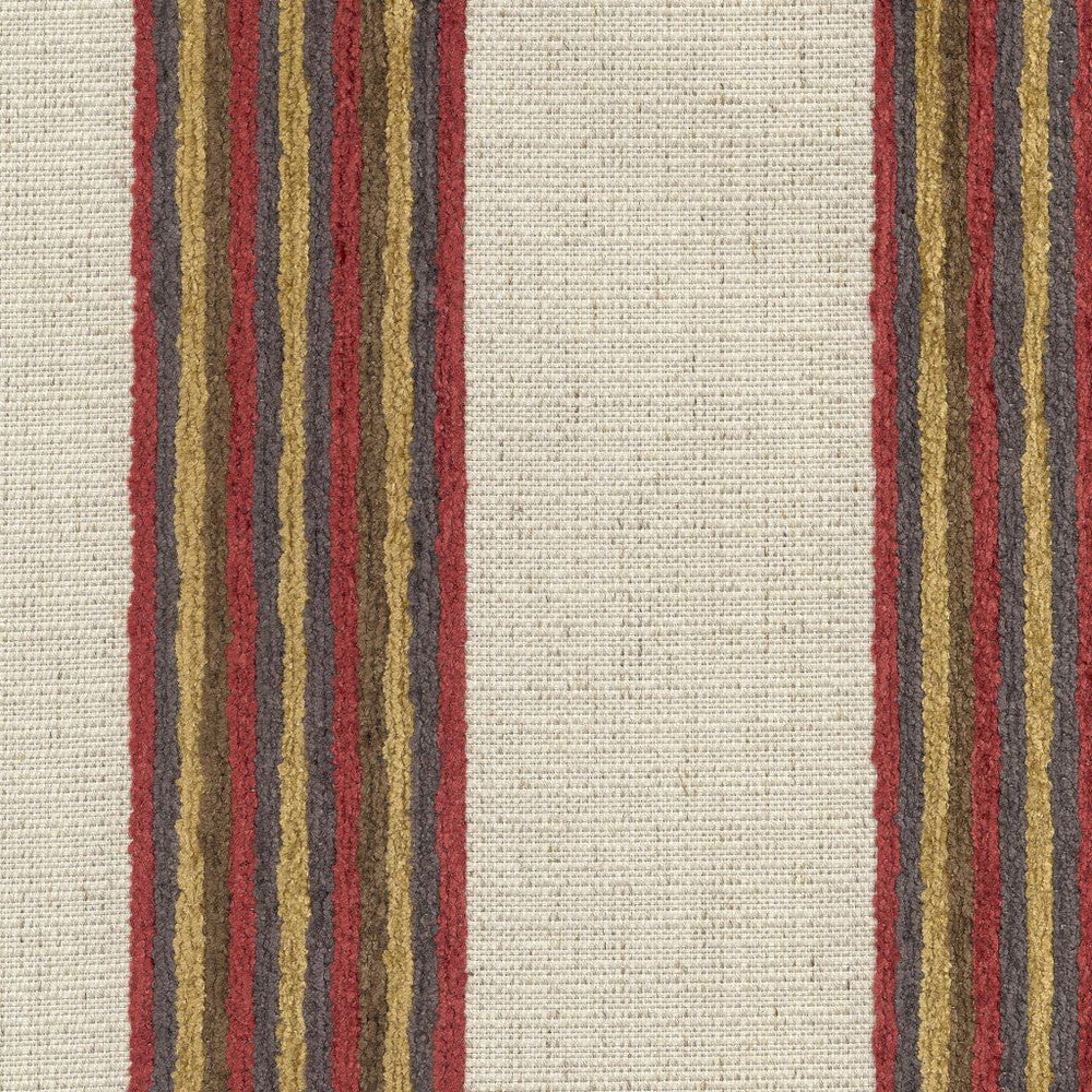 Halston Stripe Crypton® Golden Amber by RM CoCo Fabric Gemstones II Imperial Topaz to Tibetan Coral 42.11% Cotton 32.64% Rayon 23.05% Polyester 2.2% Flax See Sample 0 Horizontal: 7.25 and Vertical: 0.94 55 - Fabric Carolina -
